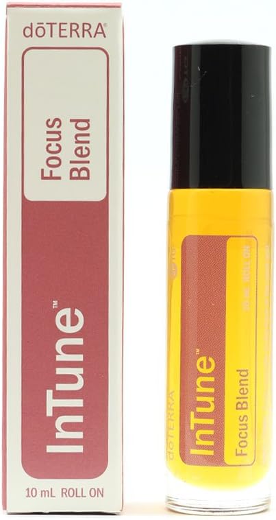 doTERRA - Intune Essential Oil Focus Blend Roll On - Supports Enhanced  for Topical Use - 10 mL